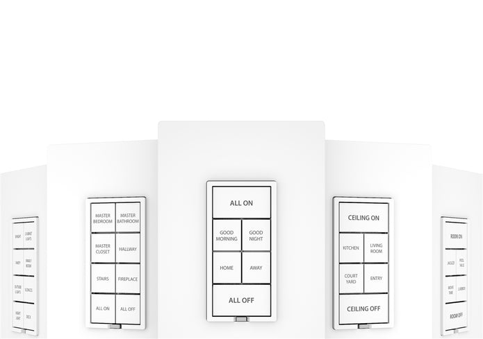 Keypad Dimmer 8 botones