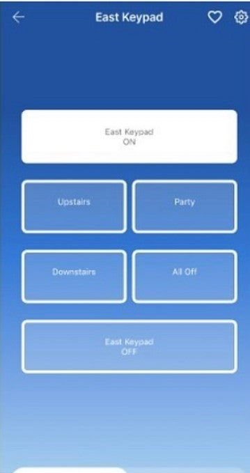 Keypad Dimmer 8 botones