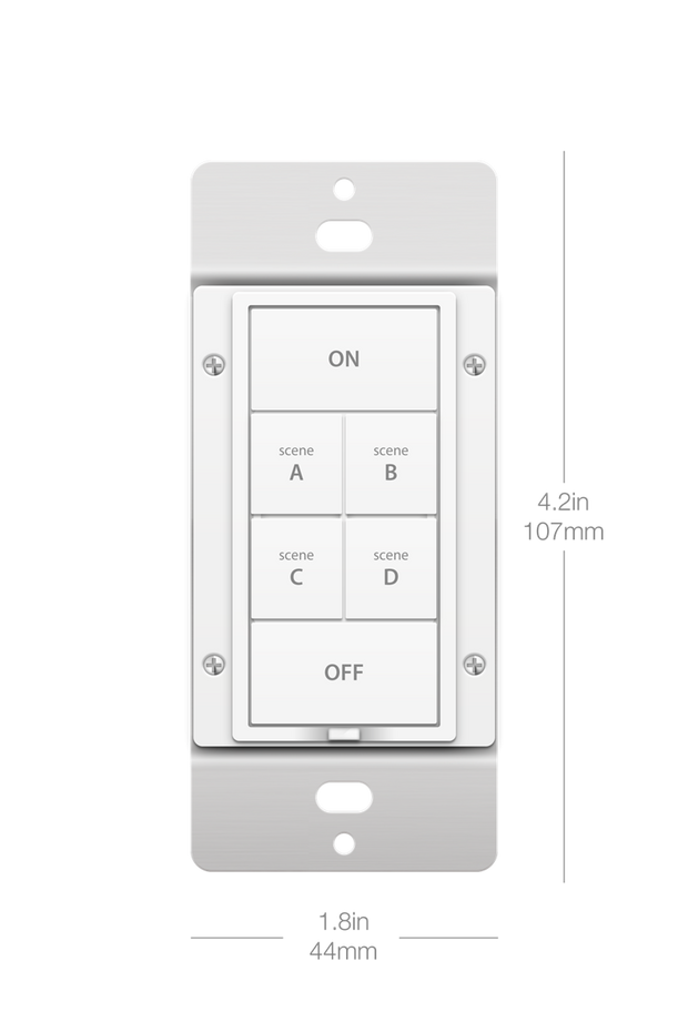 Keypad Dimmer 6 botones