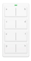 Mini Remote Control Keypad 8 Scene
