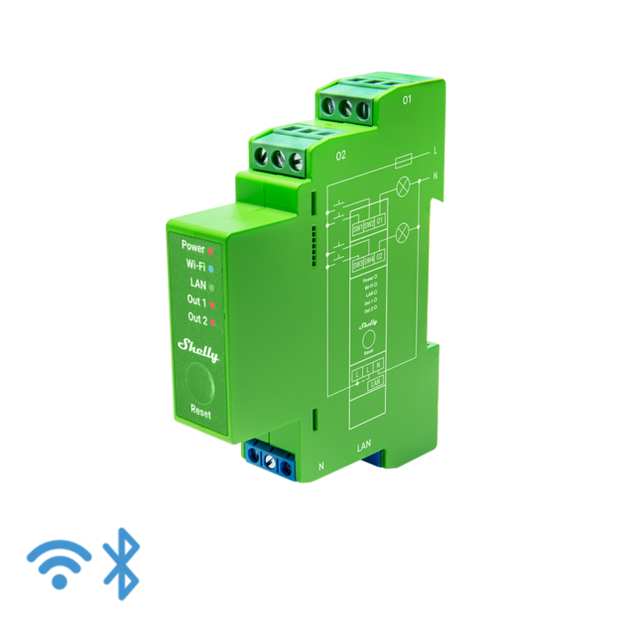 Shelly Pro 2 PM con dimmer