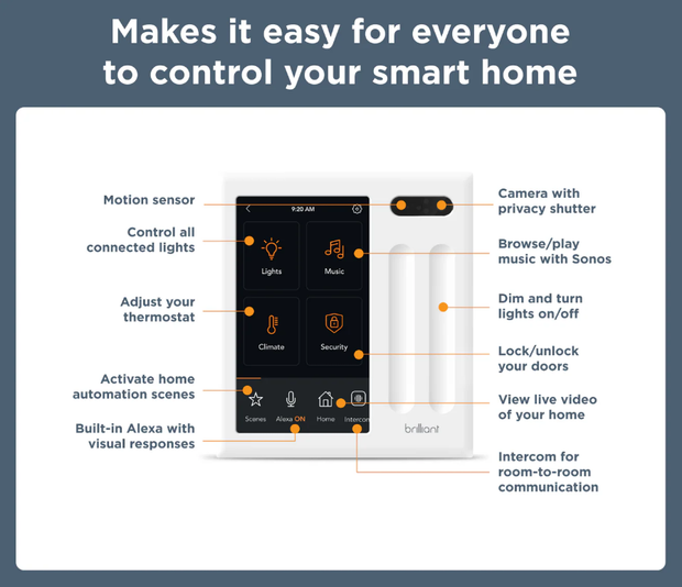 Brilliant Control 4G